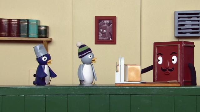 ▽このみぞにそってすすめ!