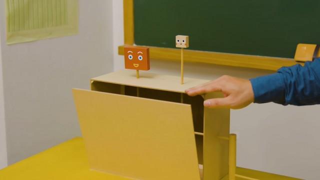 ▽箱のすけ はこみとおじぎ ▽どうぶつのプログラム