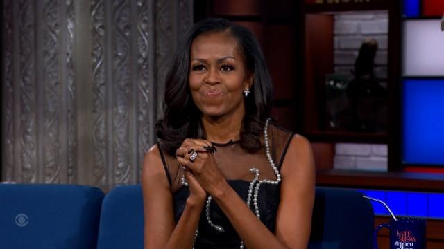 First Lady Michelle Obama, Robert Plant