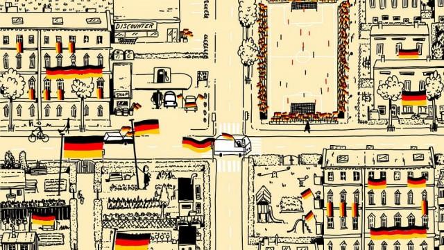 FIP / Le drapeau allemand