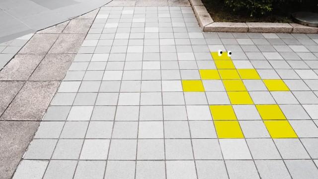 ▽でじでじタイルじん ▽壁がくる