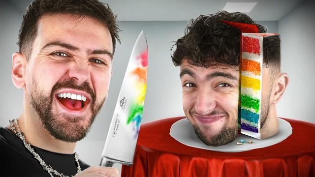 TROUVE LE GÂTEAU ! (Avec ‪@inoxtag‬)