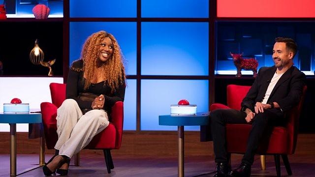 Will Bayley, Montell Douglas, Giovanna Fletcher and Josh Pugh (3-5)