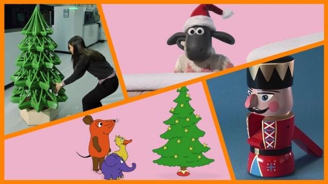 Maus-Weihnachtsbaum aus dem 3D-Drucker | In der Weihnachtsbäckerei mit Otto Waalkes | Wie entsteht ein Nussknacker? | Shaun das Schaf: Flauschige Festtage
