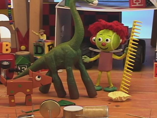 A Dinosaur with a Scritch-Scratch Itch/Fun and a Hole-in-One