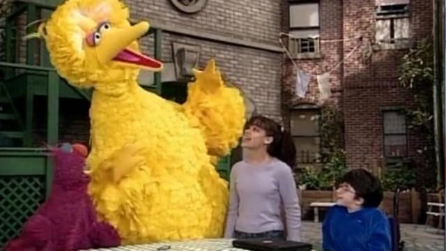 The letter Ts disappear on Sesame Street