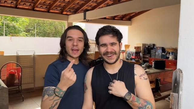 pescando e falando sobre a vida