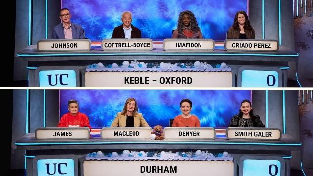 Christmas 2025: Final: Keble College, Oxford v Durham