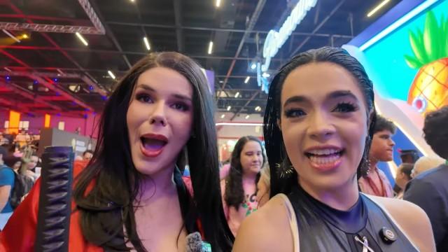 CONHECEMOS TUDO da CCXP25 e ENTREVISTAMOS FAMOSOS (rolou beijos)