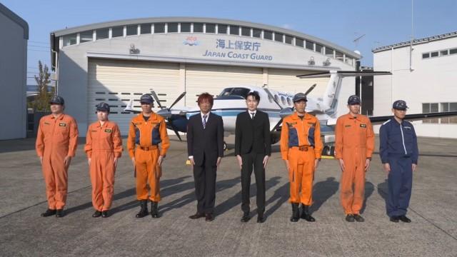 ▽アルゴリズムたいそう 海上保安庁のみなさん