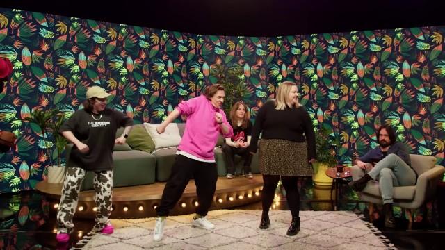 Aunty Donna, Demi Lardner, Gillian Cosgriff, Mish Wittrup and Ben Russell