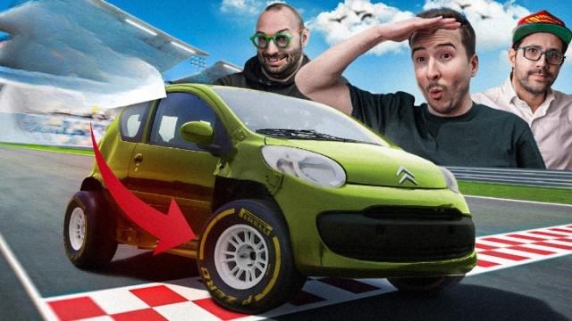 Mettre des pneus de Formule 1 sur une voiture : ÇA FAIT QUOI ?
