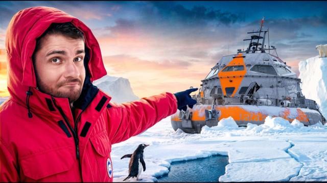 24H BLOQUÉS DANS LA GLACE EN ARCTIQUE ❄️