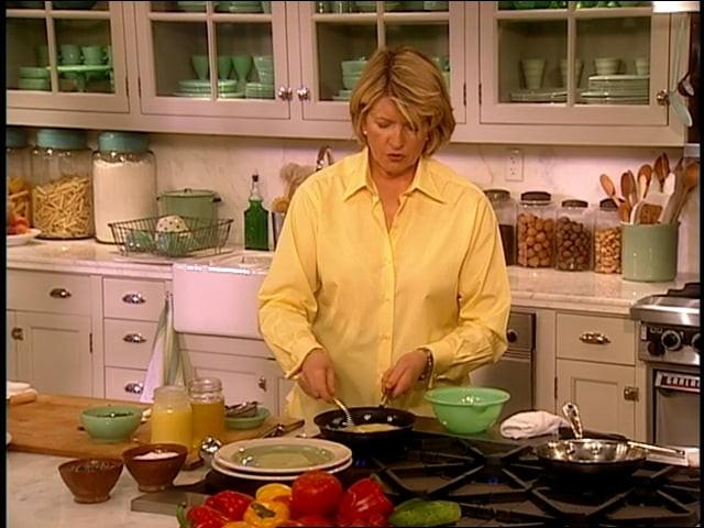 Fines Herbs; Making an Omelet; The Herb Farm Restaurant