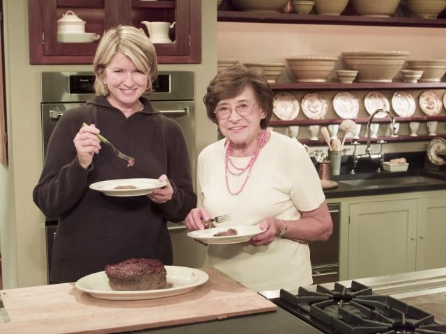 Mrs. Kostyra's Meatloaf; Tomato Jam; Dahlia Garden