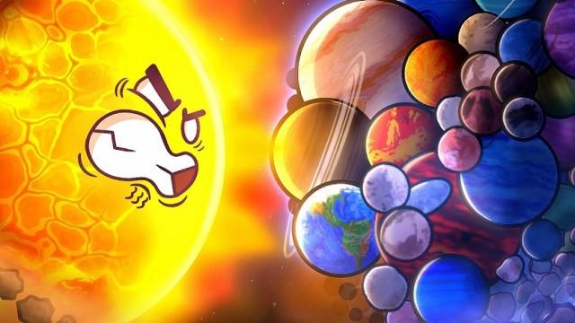 The Planets Against The Sun