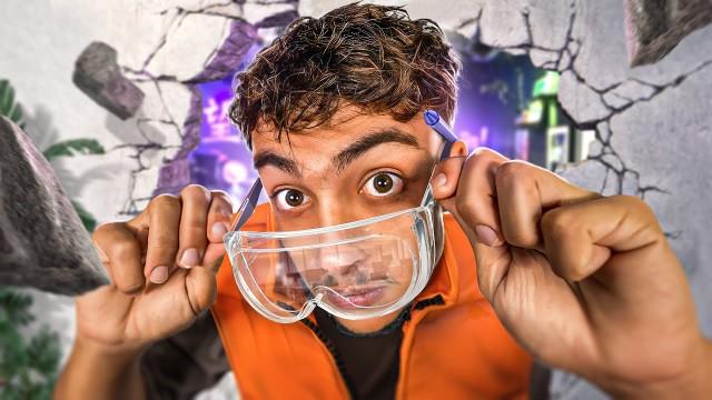 Cette vidéo est improbable... (J'ai cassé le mur de mon studio)