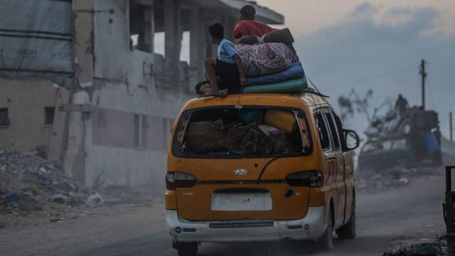 Gaza: Huir con hambre y sin esperanza