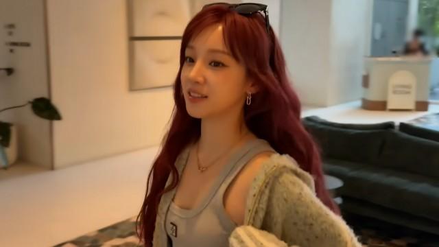 I-LOG #46 YUQI's Day Off in LA (Feat. Live LA Lakers Game)