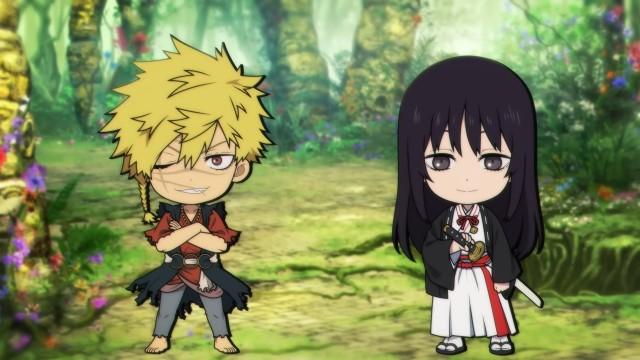 「ちょびっと！じごくらく！」第二話「弔兵衛の食べ郎供」