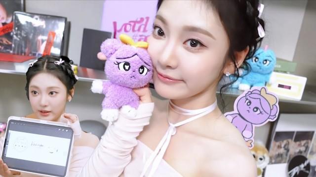 [MY-log / NINGNING] 금손 MY의 에스파 MD 언박싱 & 방꾸미기 | 언박싱 • 방꾸 • 팬미팅나눔 • 스티커제작 | aespa 3rd anniversary