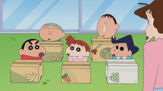 マサオくんの肩もみだゾ／みさえ先生だゾ