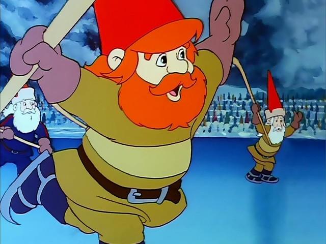El partido de hockey sobre hielo