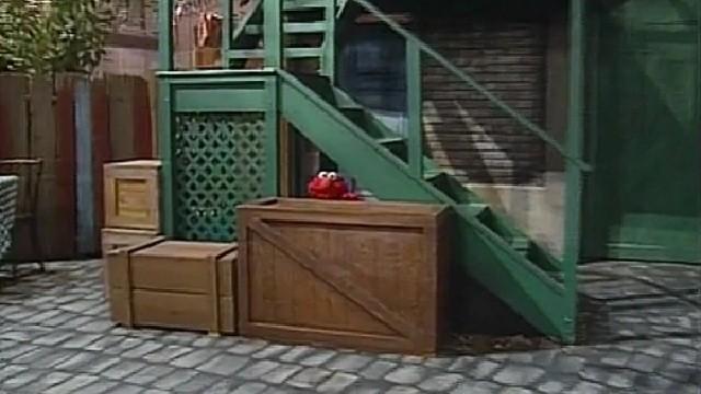 Big Bird and Elmo Play Hide-and-Seek