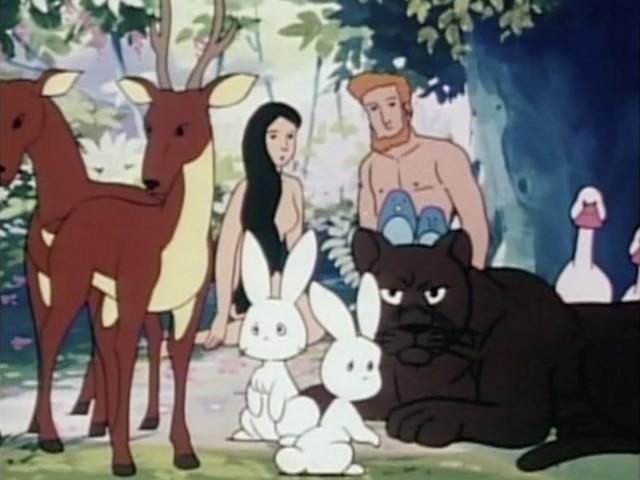 La historia de Adan y Eva