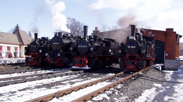 Harzdampf auf neuer Strecke