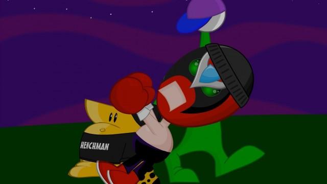 Strong Bad is in Jail Cartoon