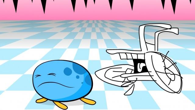crazy cartoon