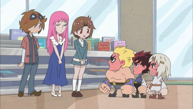 Dastardly! Hell is Too Kind for Stalkers! / There are no Bananas! Kenshiro's First Shopping Trip