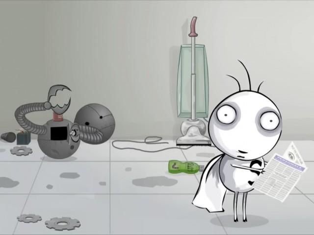 Stainboy VS Robot Boy
