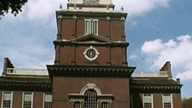 Die Unabhängigkeitshalle in Philadelphia (USA)