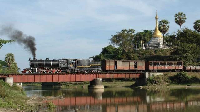 Die letzten Dampfrösser von Burma