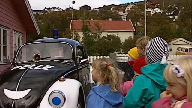 På besøk i barnehagen