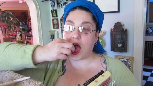 Addicted to Coffee Enemas; Licks Cats