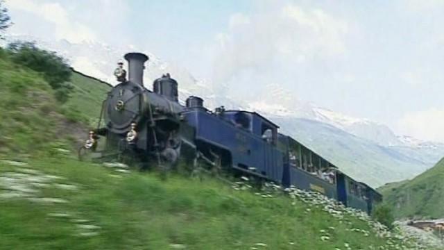 Die Furka-Bergstrecke - Eine legendäre Bahnlinie erwacht zu neuem Leben