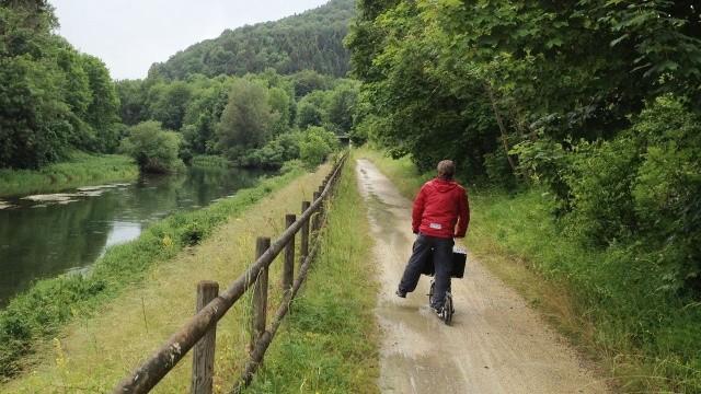 Mit dem Roller an der Donau (4)
