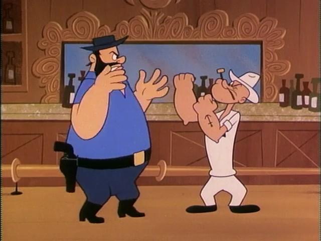 Popeye joue les cowboy