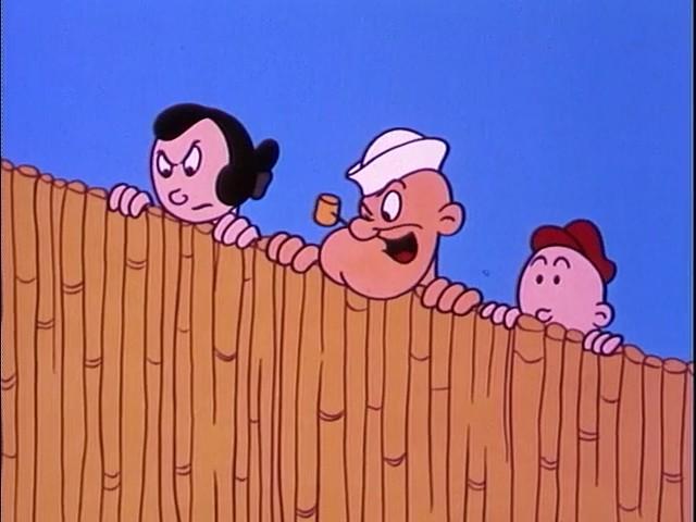 Popeye et sa piscine