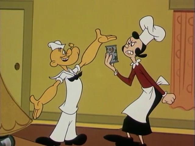 Popeye et l'épinard géant