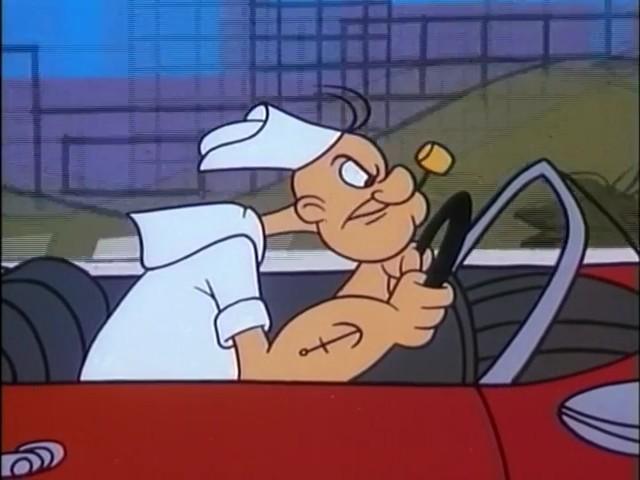 La voiture d'occasion de Popeye