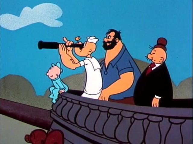 Quand Popeye joue les explorateurs