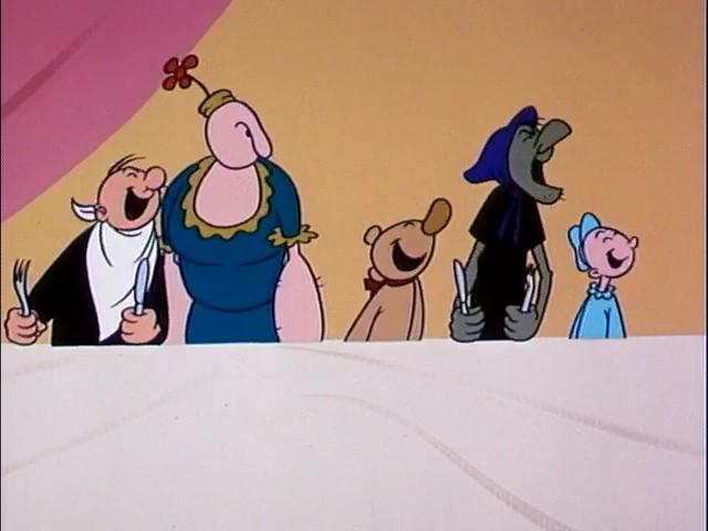 Popeye sait se tenir