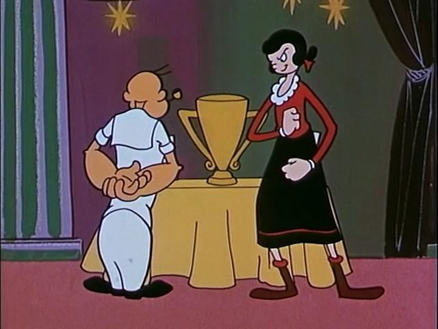 Popeye voit double