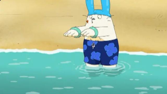 Rekkit swims