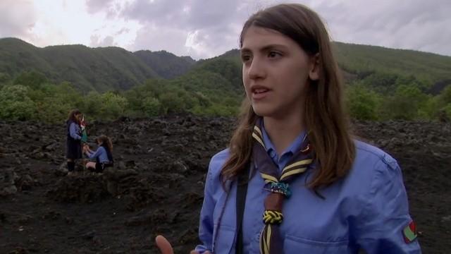 Federica - das Kind des Vulkans