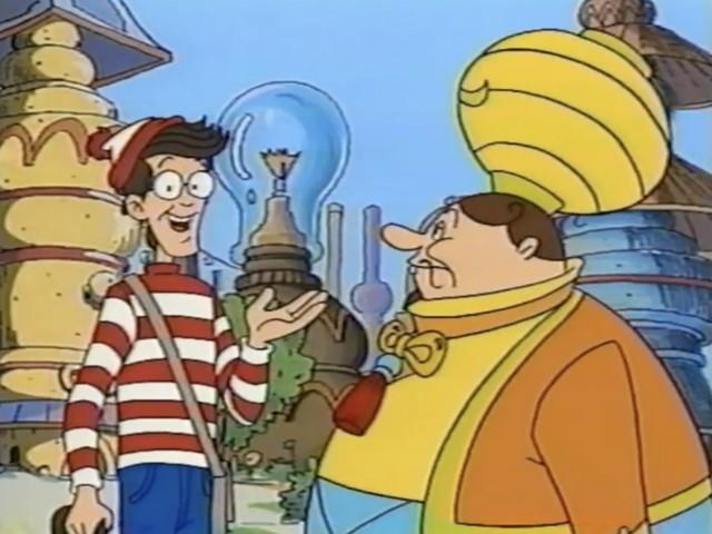 The Meanie Genie of Aladdin's Lamp